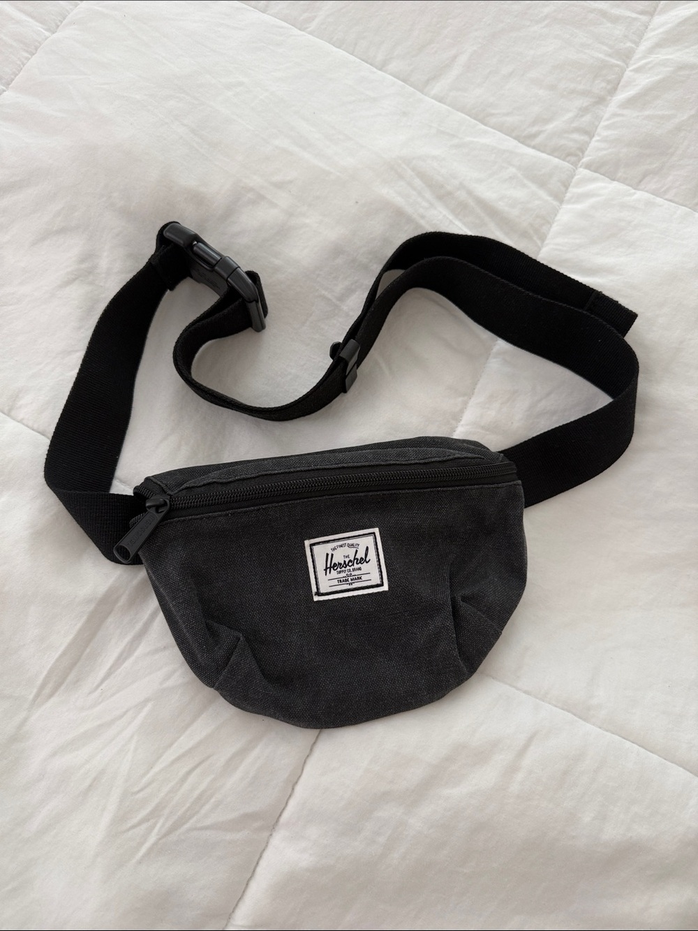 Herschel Supply Company Black Canvas Waist Pack